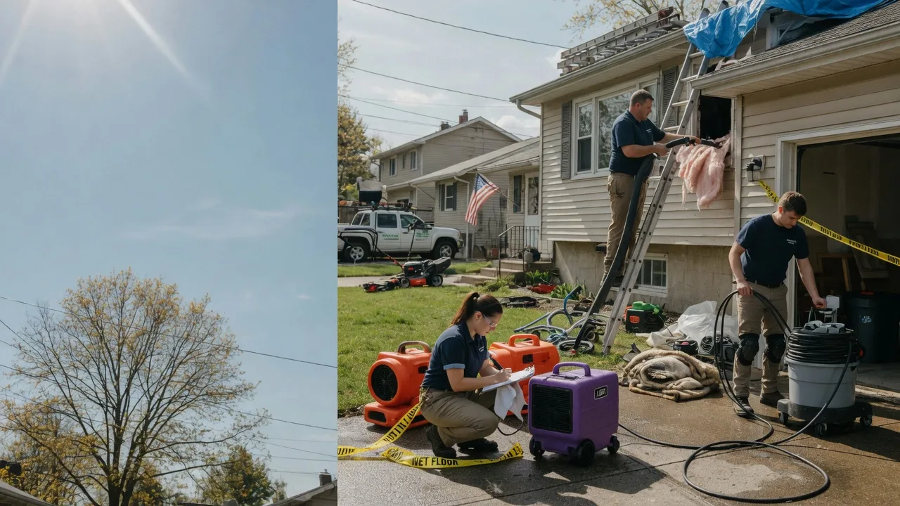 Emergency Water Removal in Mclean, IL near me